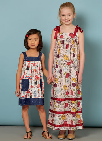 McCall's Children's/Girls' Dresses M7768 - Sewing Pattern