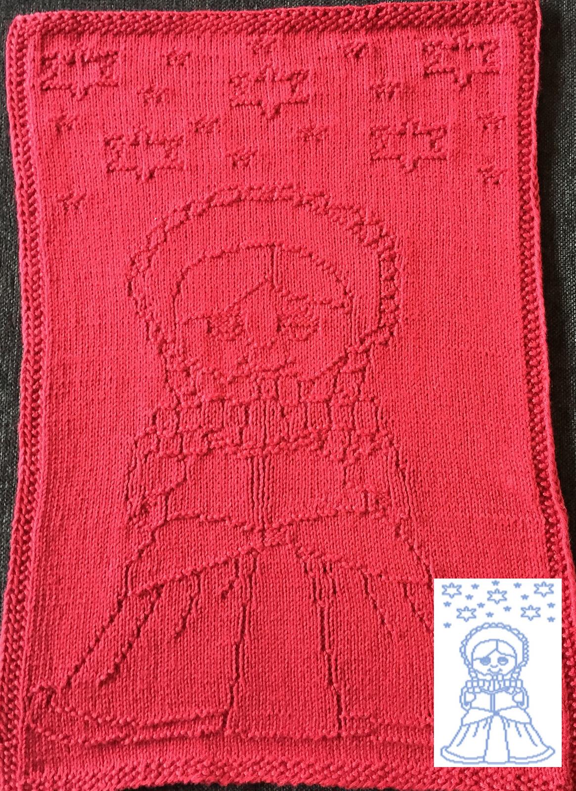 Nr. 338 Mrs. Santa Claus guest towel