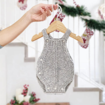 12-24 months - TWISTY Baby Knitted Romper Pattern