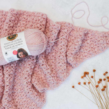 At First Blush Triangle Scarf
