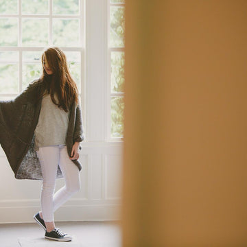 Mink cardigan
