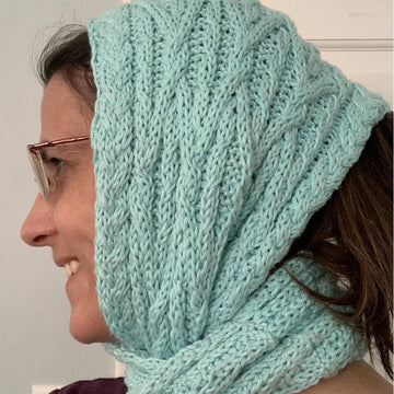 Entangled Braids Cowl
