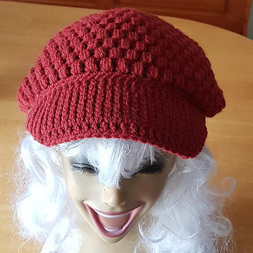 Puff Stitch Cap