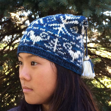 Swedish Huckaback Hat