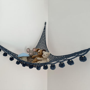 Bohemian Crochet Toy Hammock
