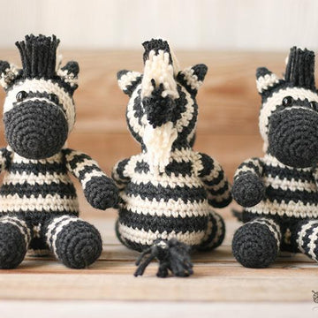 Small Animal Collection: Horse, Unicorn, and Zebra
