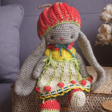 Crochet Pattern, Toy Clothes Set - Outfit Baby Alice for baby doll