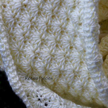 Shell Stitch Infinity Scarf