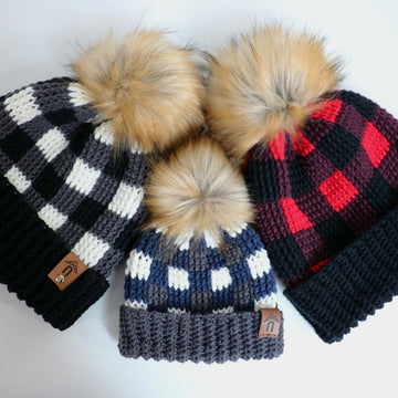Thermal Buffalo Plaid Toque