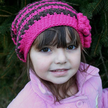 Bella Slouch with Bobble Bow