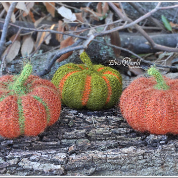 Pumpkin Knitting Pattern Easy Halloween Pumpkin Ornament