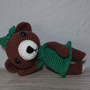 PDF Amigurumi Häkelanleitung Teddydame Lucie
