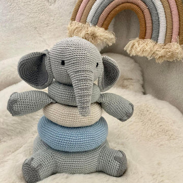 Baby Elephant Stacking Toy