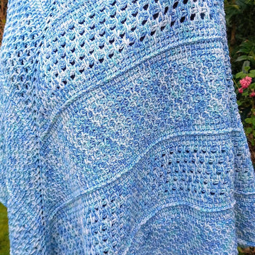 Cornflower Sky Poncho