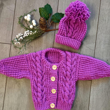 "IRENE" Aran Knitting Pattern