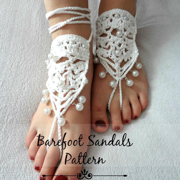Lacy Bohemian Barefoot Sandals
