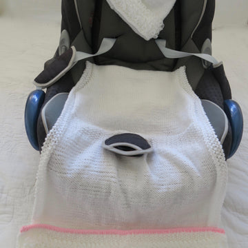 Baby Bunting Bunny Car Seat Blanket plus Hat
