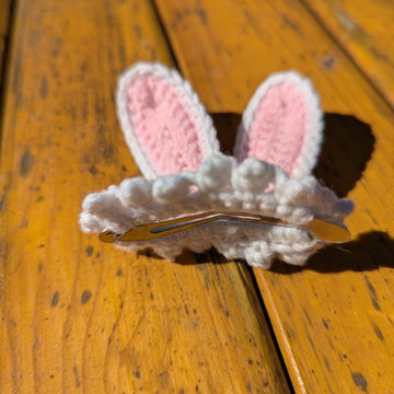 Bunny Ears Easter Hair Clip English-US
