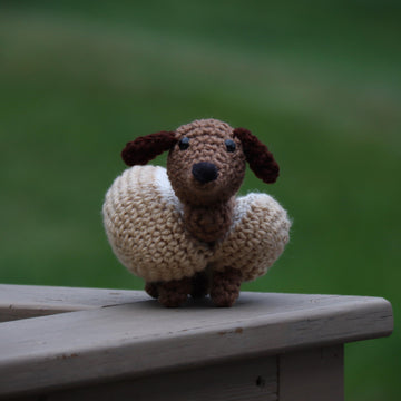 Hot Dog Dachshund Amigurumi