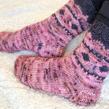 PinkMaiden Castle Socks