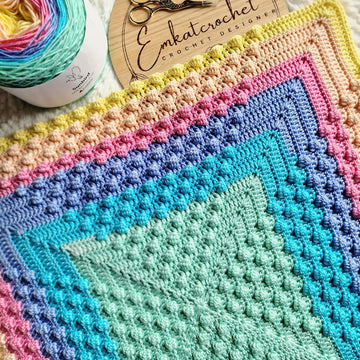Kaleidobobble Baby Blanket