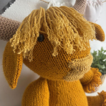 Chunky Highland Cow Toy