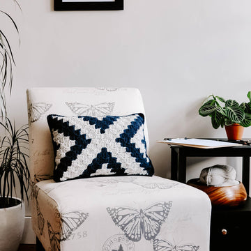 X Marks the Spot C2C Pillow + Lapgan Set