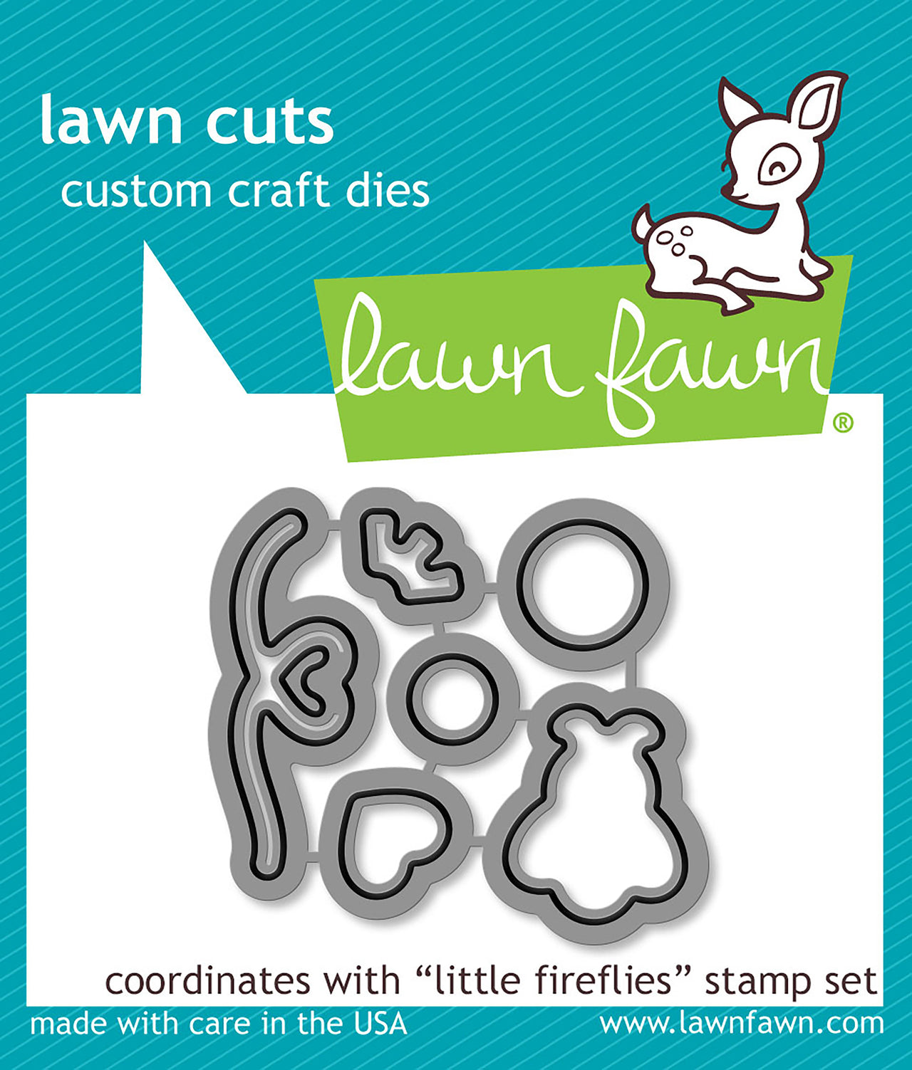 Lawn Fawn Lawn Cuts Custom Craft Die - Little Fireflies