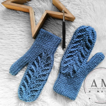 ADA knit-look mittens