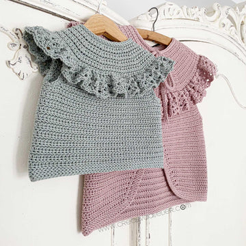 4-6 years– ANGIE Crochet Top