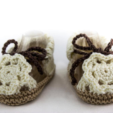 Irish Rose Baby Sandals