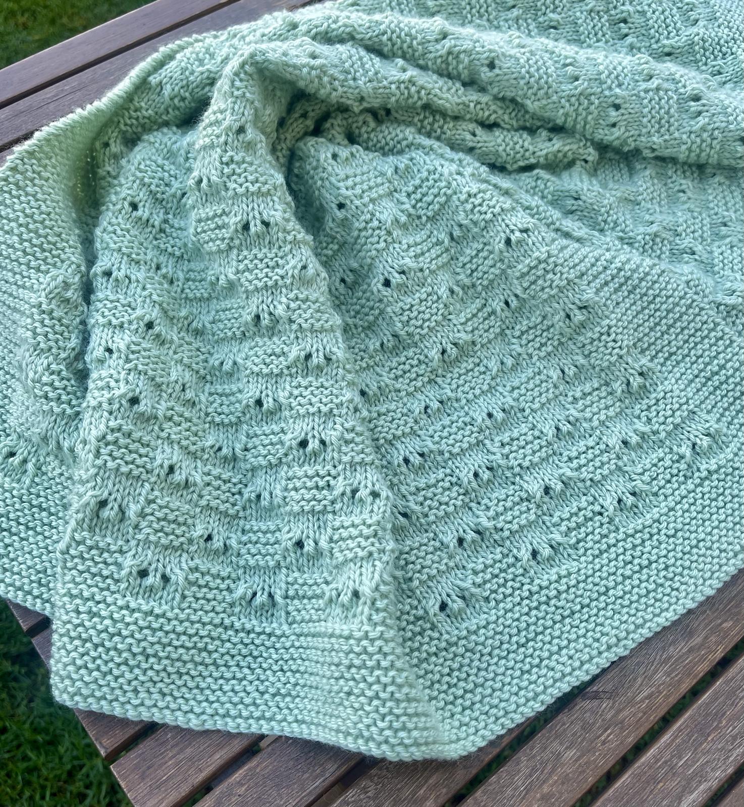 Happy Block Blanket