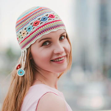 Rainbow hat