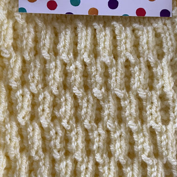 Wivanee Matinee Jacket Baby Knitting Pattern Newborn-12 months approx