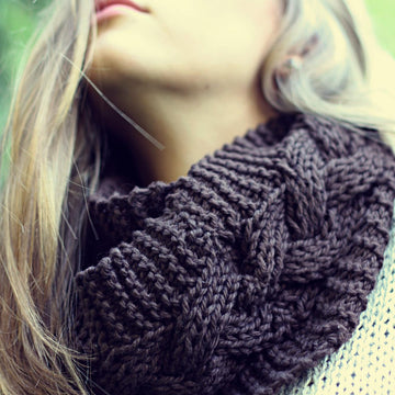 Reversible Braided Cowl