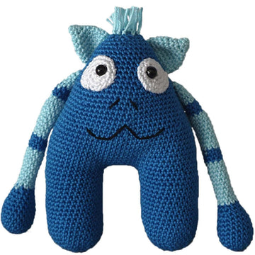 Amigurumi Häkelanleitung für das liebe Kuschelmonster Barney