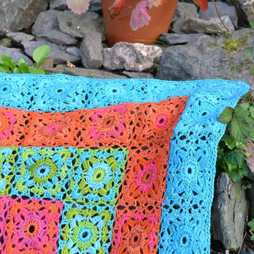 Queenies Square Crochet Blanket