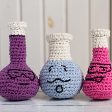 Chemistry lab flask set