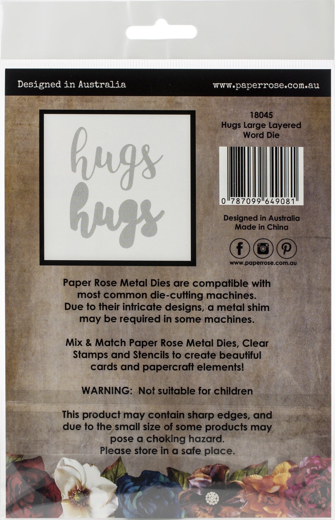 Paper Rose Dies - Hugs Large Layered