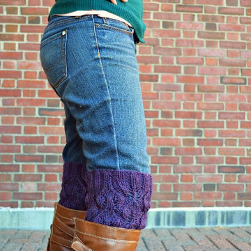 Leaves of Lace - The Boot Cuffs