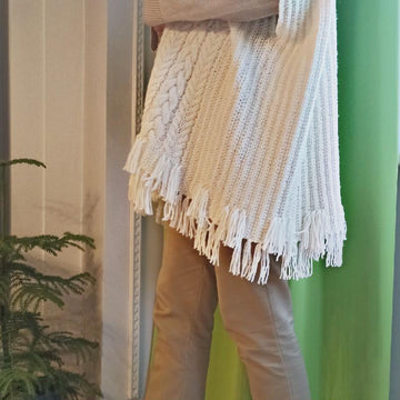 Women White Cape