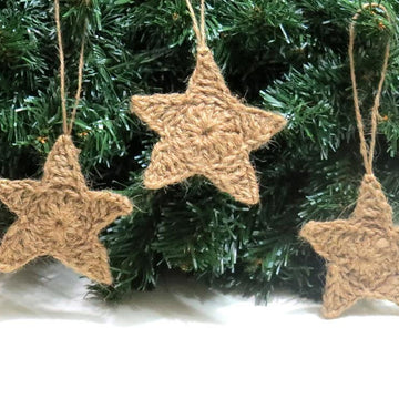 Rustic star and icicle