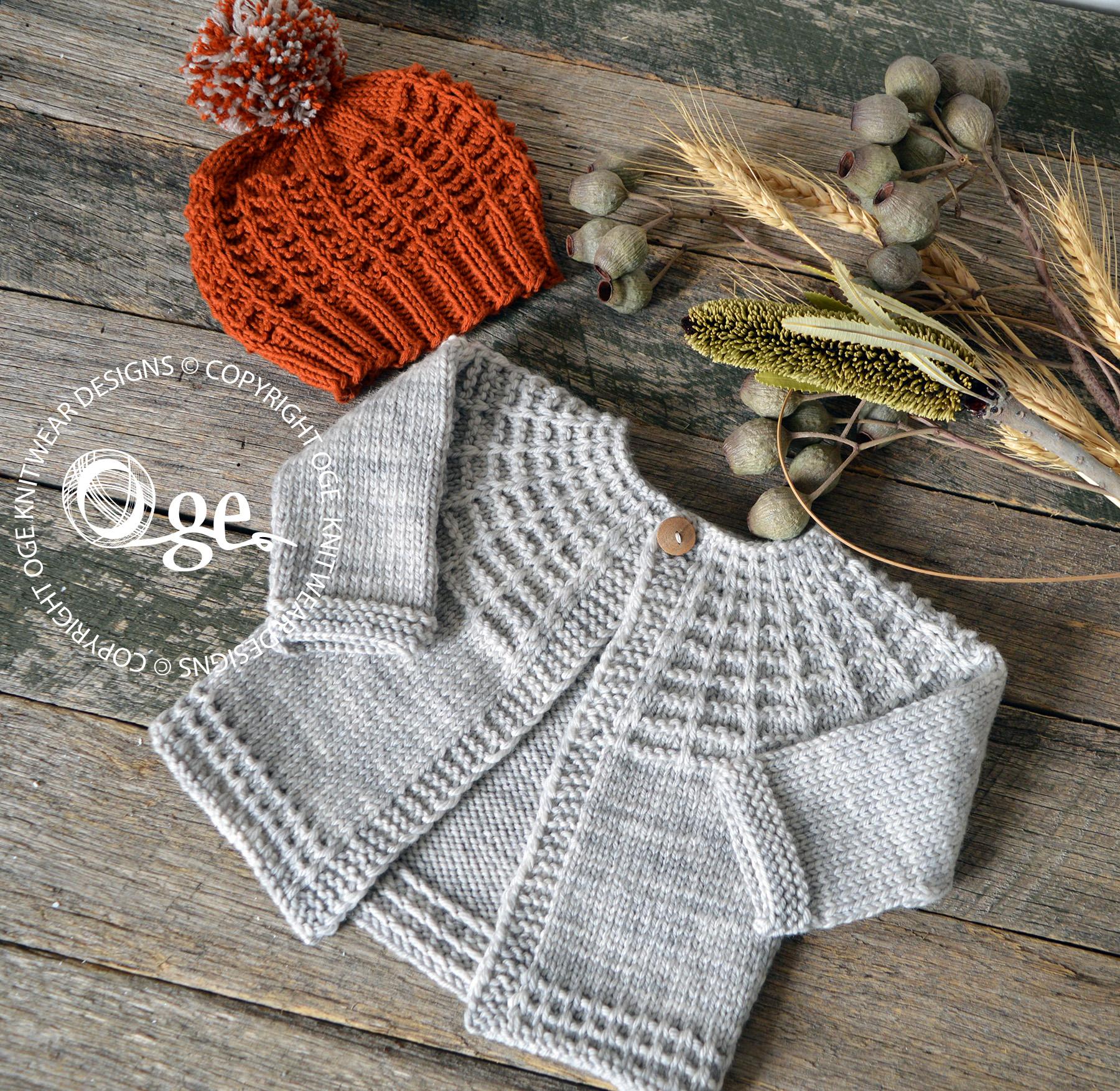 Vittorio Cardigan & Hat – P191