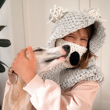 Koala hooded cowl