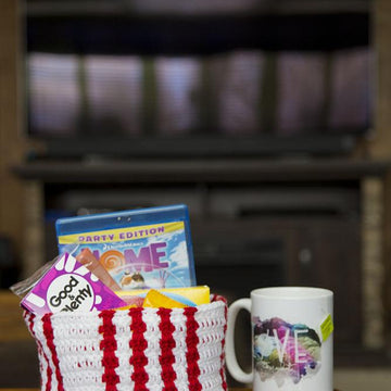 Movie Night Gift Basket