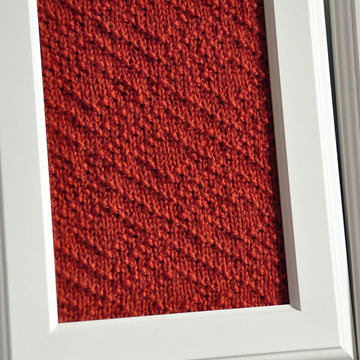 Aztec Textures Knitted Wall Art