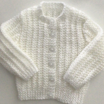 One Row Wonder crew neck cardigan