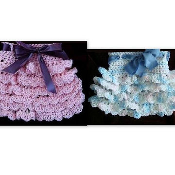 941YT- Crochet skirt