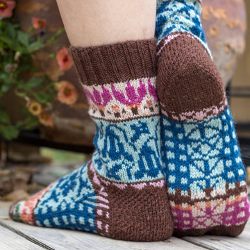 Widlflower Meadow Socks