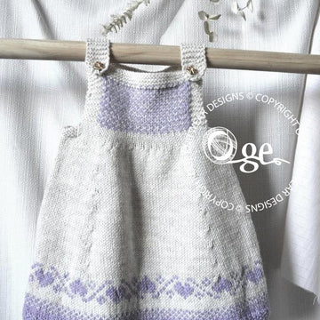 Luv U Forever Pinafore Dress - P090